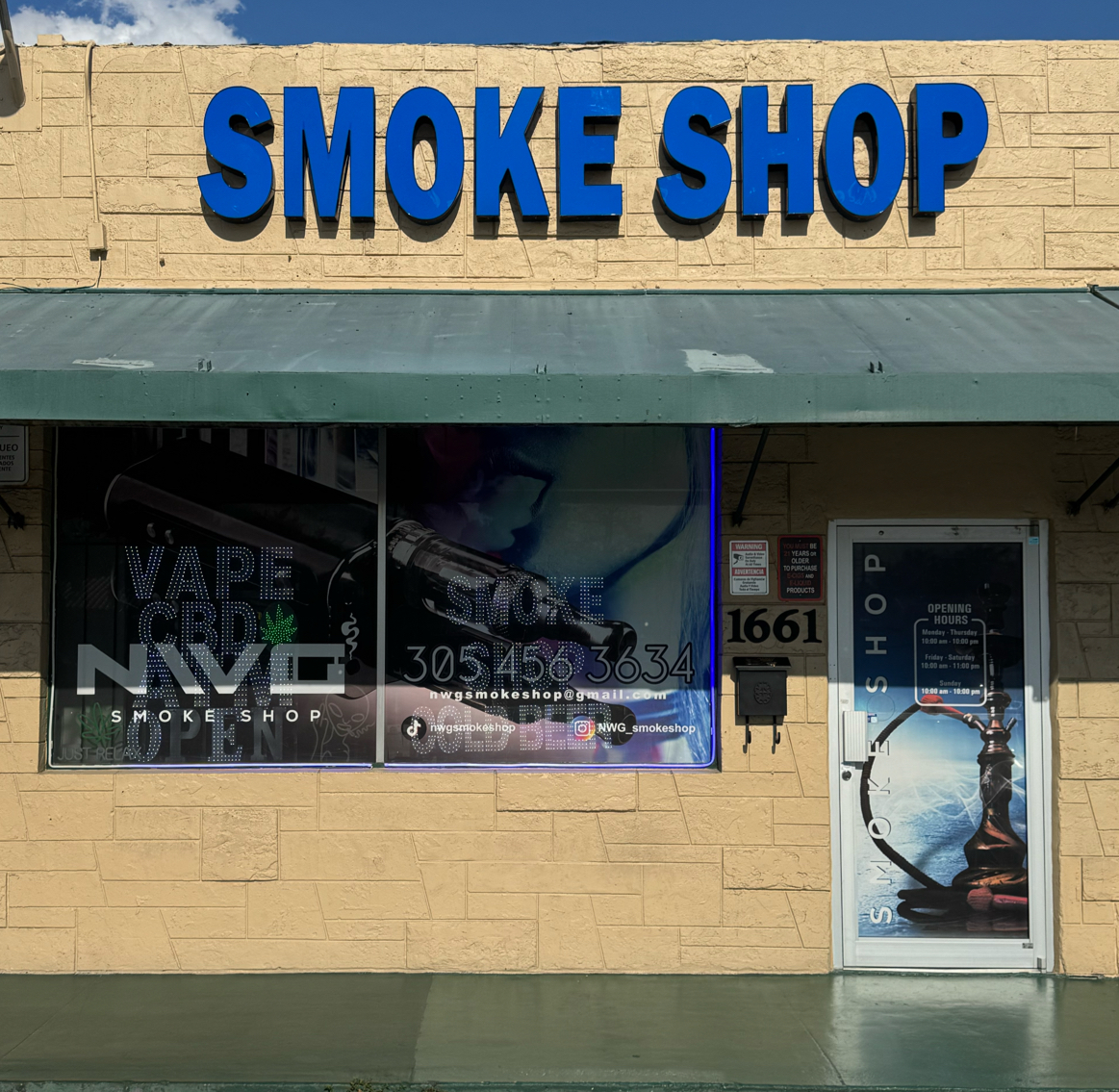 NWG Smoke Shop Inc.